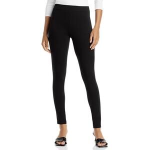 THEORY Women’s Shawn C Fixture Ponte Ankle Leggings Pants in Black-Size P